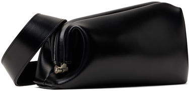 Taška cez rameno OSOI Slide Black Leather Shoulder Bag Čierna | 24FWB010167001, 1