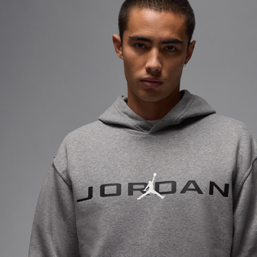Mikina Jordan Jordan Essentials Fleece Hoodie Šedá | HQ4643-091, 2