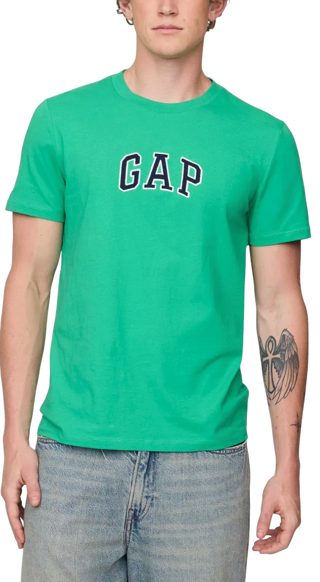 Tričko GAP T-Shirt New Arch Logo Zelené | 570044-39, 0