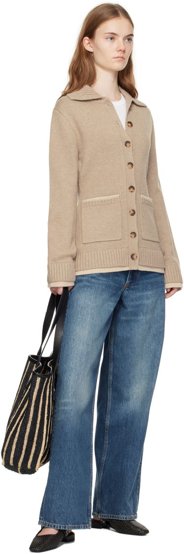 Sveter rag & bone rag & bone Danica Knit Cardigan Béžová | WAS24H049CS49, 3