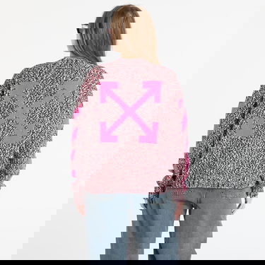 Sveter Off-White Mouline Arrow Knit Crewneck Rôznofarebný | OWHE10JF25KNI0012632, 4