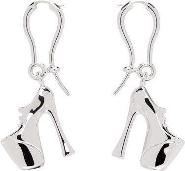 Náušnice Vivienne Westwood Vivienne Westwood Silver-Tone Alienor Platform Heel Dangle Earrings Metalická | 6202016S-02P019-, 0