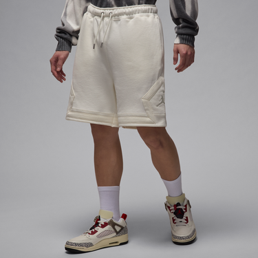 Šortky Jordan Diamond Jordan Flight Fleece Shorts Biela | FV7257-133, 2