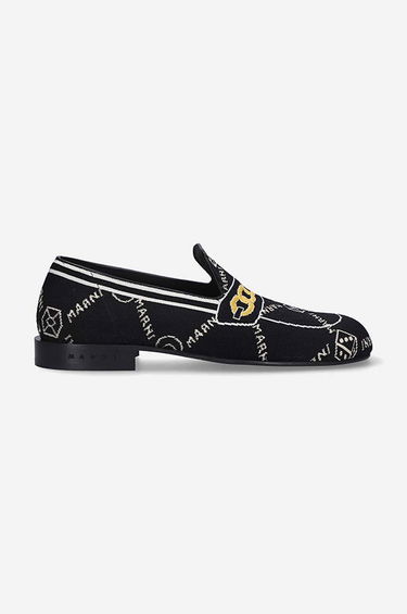 Tenisky a topánky Marni Moccasin Shoe Čierna | MOMS003601.P4601.Z2Q23, 0