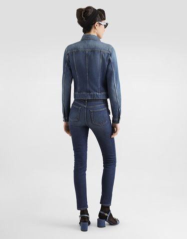 Džínsy Dolce & Gabbana Dolce & Gabbana 5-Pocket Jeans with Embellishments Modrá | FTC67ZG8NY1S9001, 2