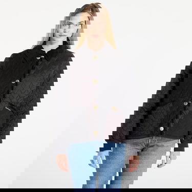 Bunda Barbour Marla Quilted Jacket with Corduroy Trim Čierna | LQU1836BK91, 0