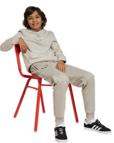 Mikina adidas Performance Messi Kids Fleece Pants Béžová | JD1956, 4