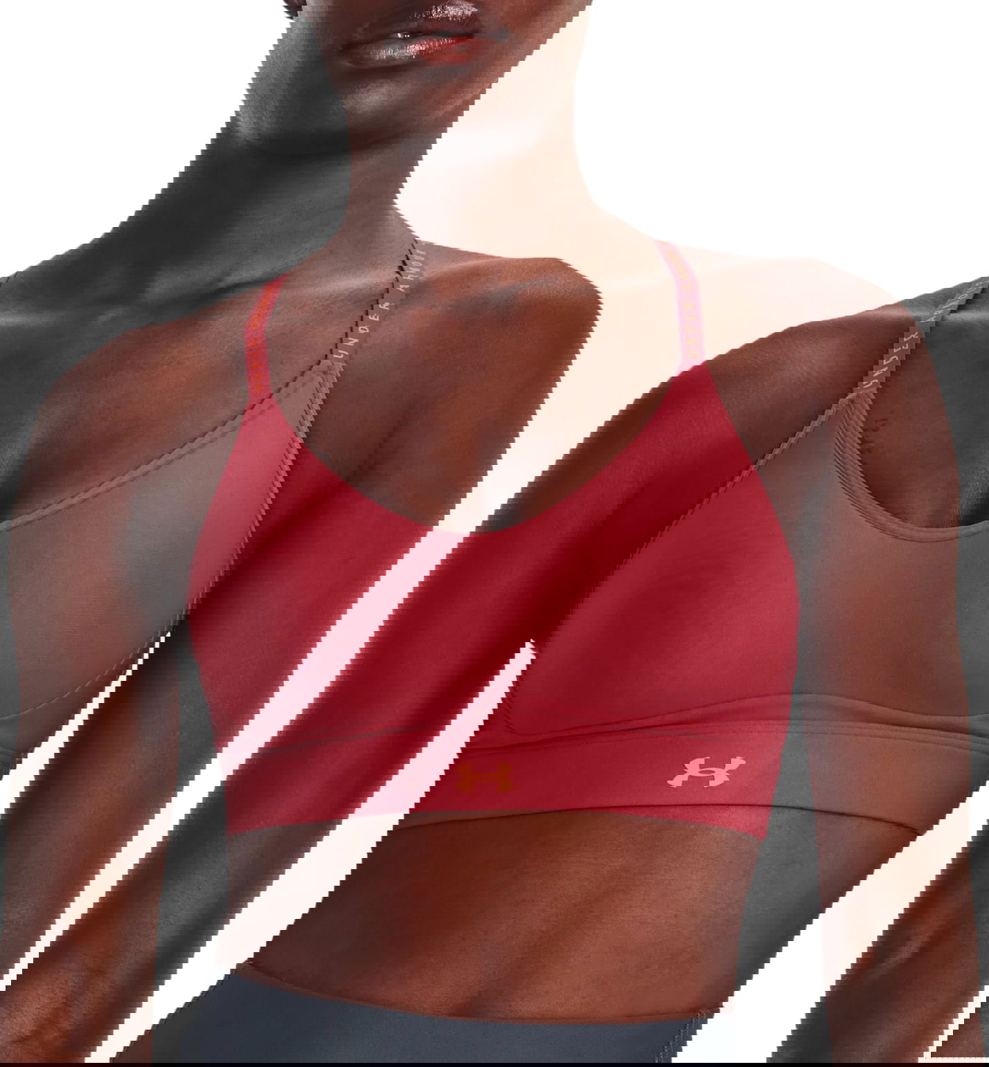 Podprsenka Under Armour Infinity Covered Low Bra Červená | 1363354-638, 0