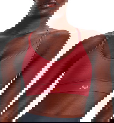 Podprsenka Under Armour Infinity Covered Low Bra Červená | 1363354-638, 0