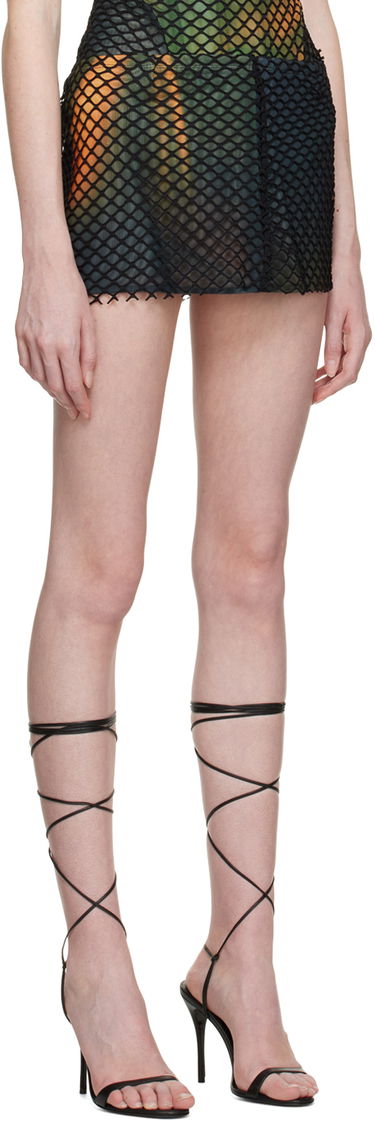 Sukňa Miaou Miaou Fig Miniskirt Čierna | 4016FNTAUR, 1