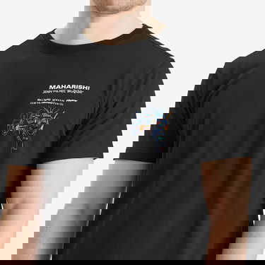 Tričko Maharishi Maharishi x Basquait Year Of The Snake Graphic Tee Čierna | 1466-BLK, 5