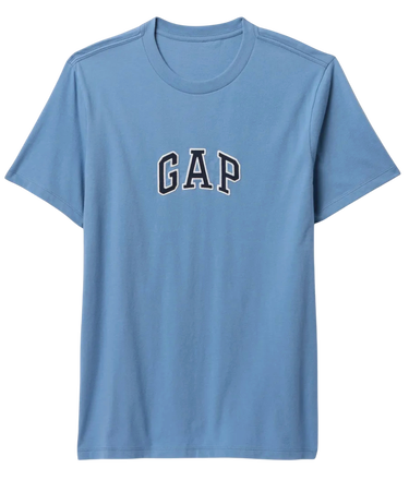 Tričko GAP T-Shirt New Arch Logo Modrá | 570044-36, 4