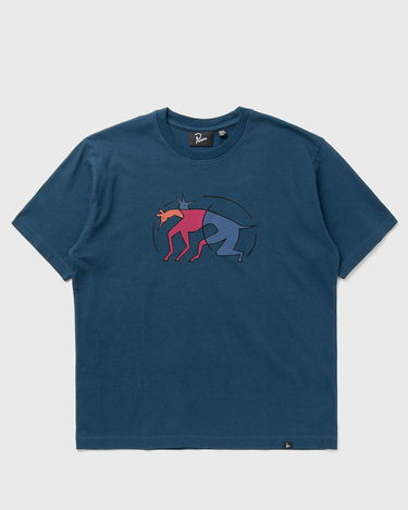 Tričko By Parra The Zoomies Graphic T-Shirt Modrá | 54121, 1