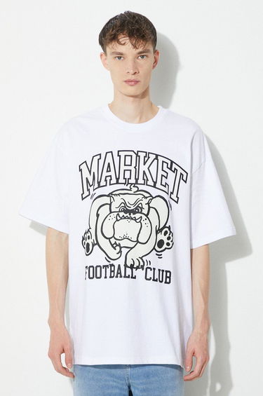 Tričko MARKET T-Shirt With Print Biela | 399001776, 0