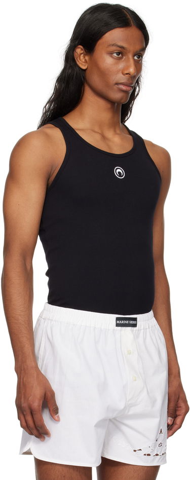 Tielko Marine Serre Gray Organic Cotton Tank Top Šedá | MTT081A CJER0011, 4