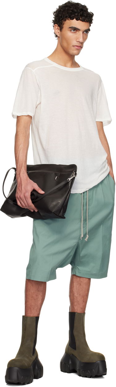 Kabelka Rick Owens Rick Owens Hollywood Big Adri Leather Pouch Čierna | RA01E0626 LCN, 3
