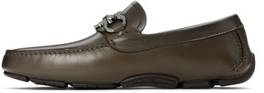Oblečenie FERRAGAMO Salvatore Ferragamo Gancini Ornament Driver Loafers Zelené | 778796, 2