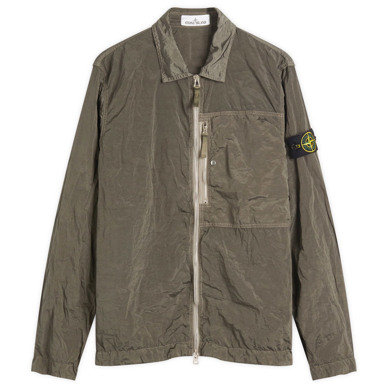 Košeľa Stone Island Nylon Metal Shirt Jacket, Size Large Zelené | K1S151200005-V0054, 0