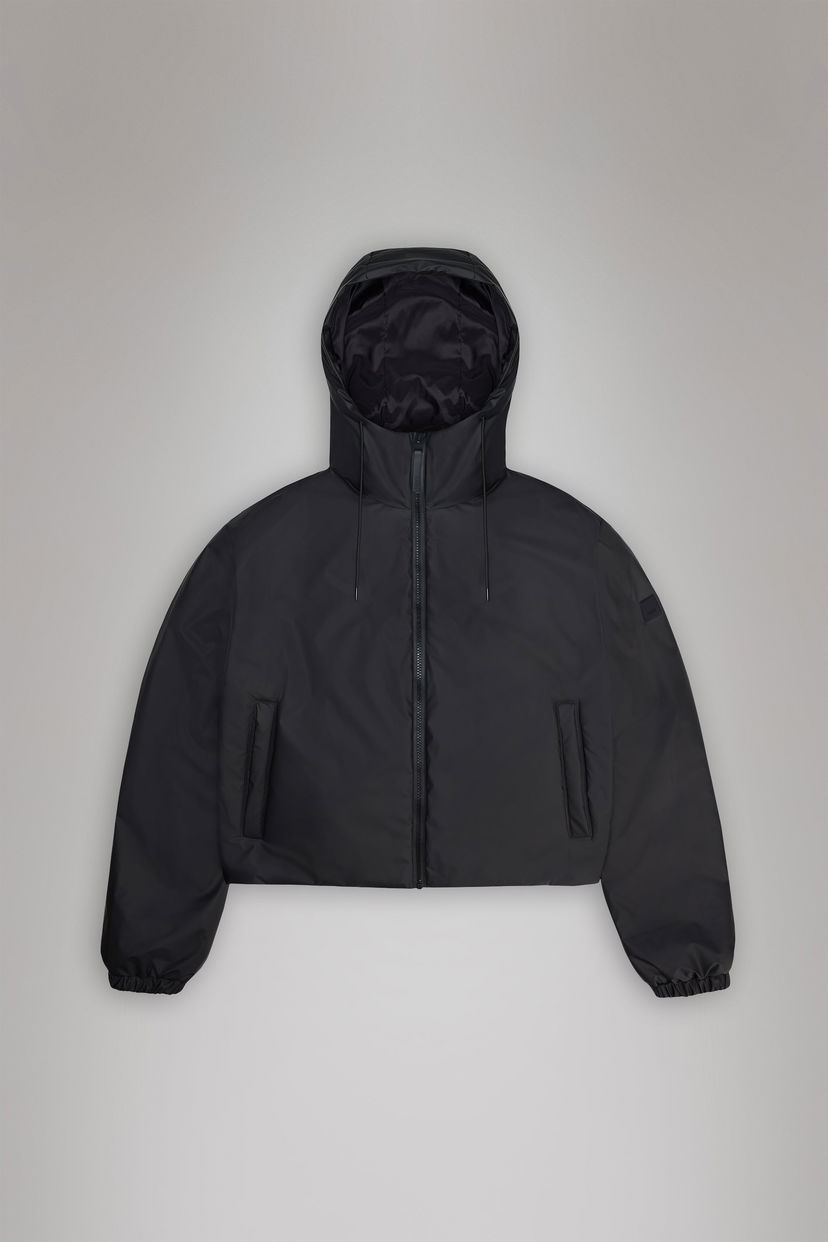 Prešívaná bunda Rains Lohja Short Insulated Jacket Čierna | 15780\01