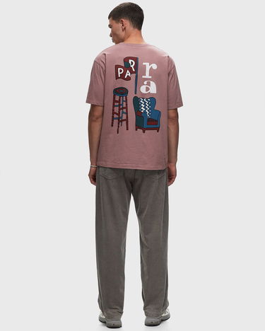 Tričko By Parra Dusty Rose T-Shirt Ružová | 52300, 1