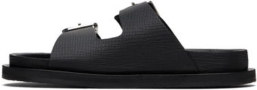 Oblečenie Studio Nicholson Studio Nicholson Denver Leather Sandals Čierna | DENVER SNW - 1652, 2