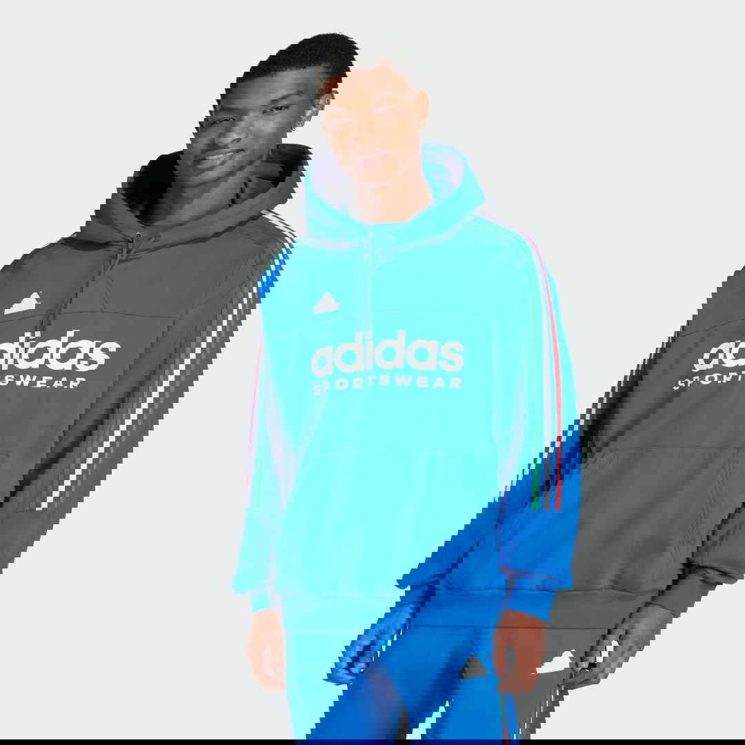 Mikina adidas Performance House of Tiro Nations Pack Hoodie Modrá | IY4532, 0