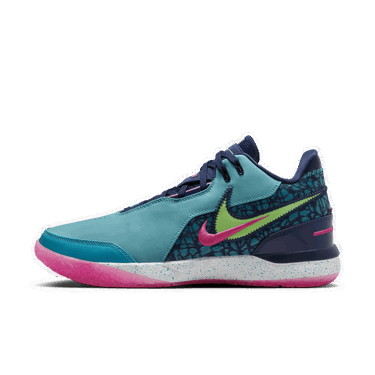 Tenisky a topánky Nike ZOOM LEBRON NXXT GEN AMPD DIGITAL VICE, DUSTY CACTUS/GREEN STRIKE-MIDNIGHT NAVY-FIERCE PINK-PLAYFUL PINK-SAIL Modrá | FJ1566-300, 2