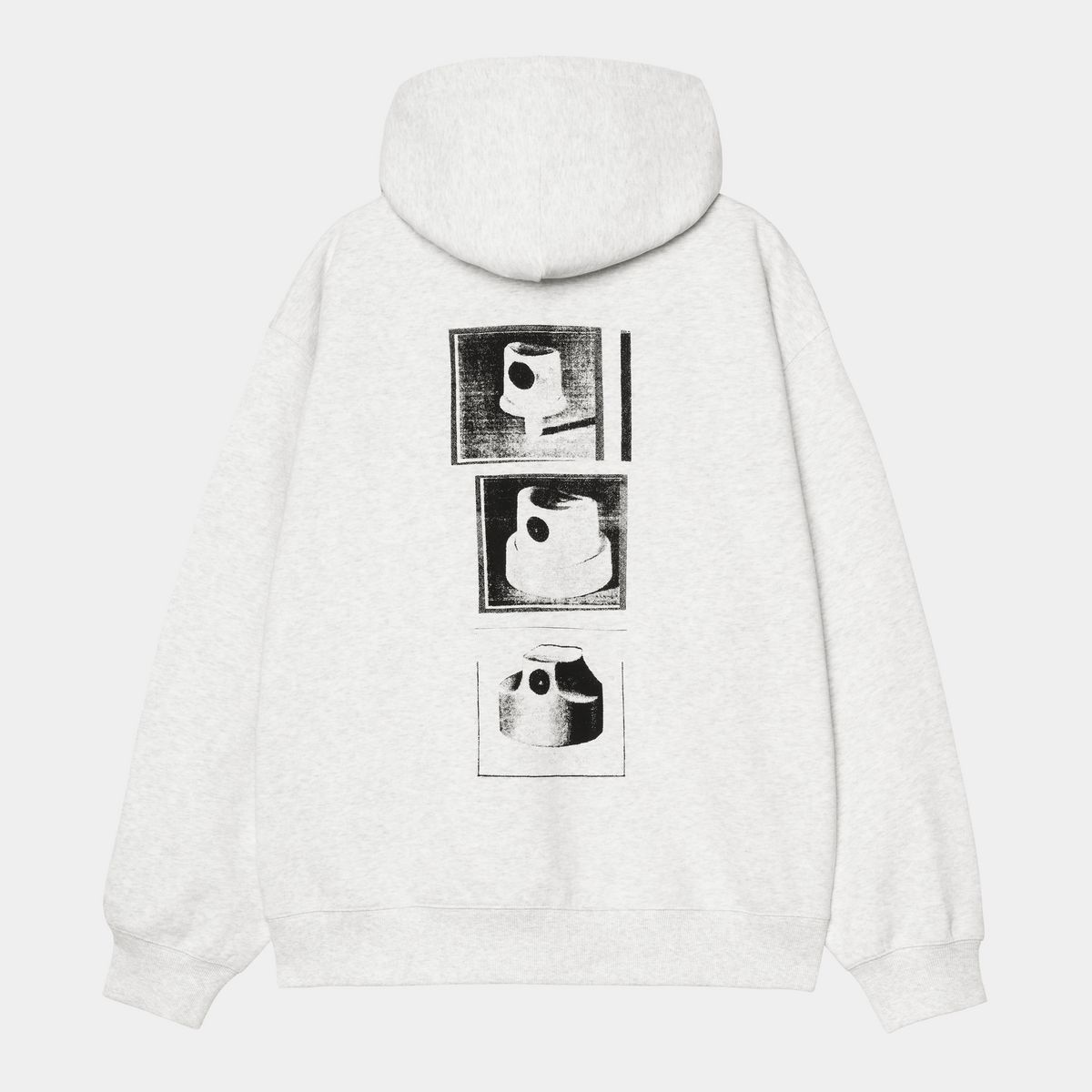 Mikina Carhartt WIP WIP Hooded Caps Sweatshirt Šedá | I036066_9, 1