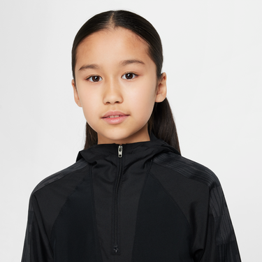 Vetrovka Nike Academy Hooded Half-Zip Jacket Čierna | HJ3826-010, 2