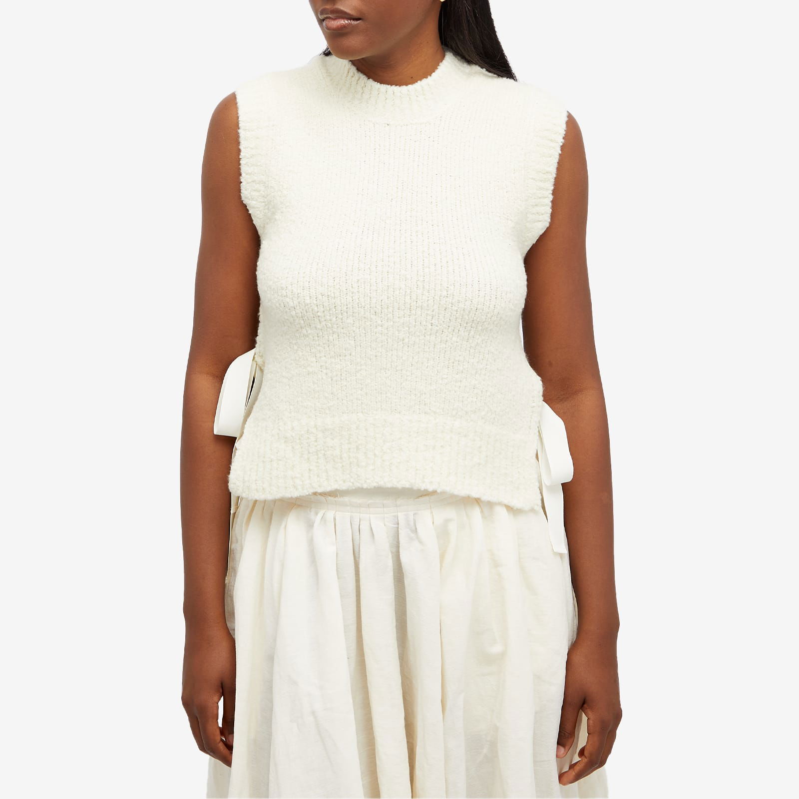 Knit Vest with Side Ties
