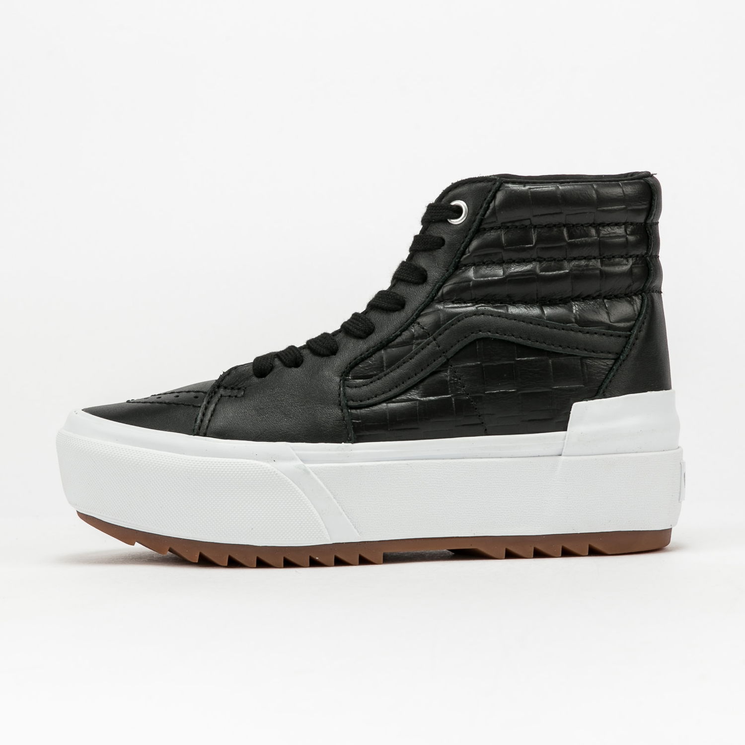 Tenisky a topánky Vans SK8 - Hi Stacked "black / true white" Čierna | VN0A4BTWA5S1, 0