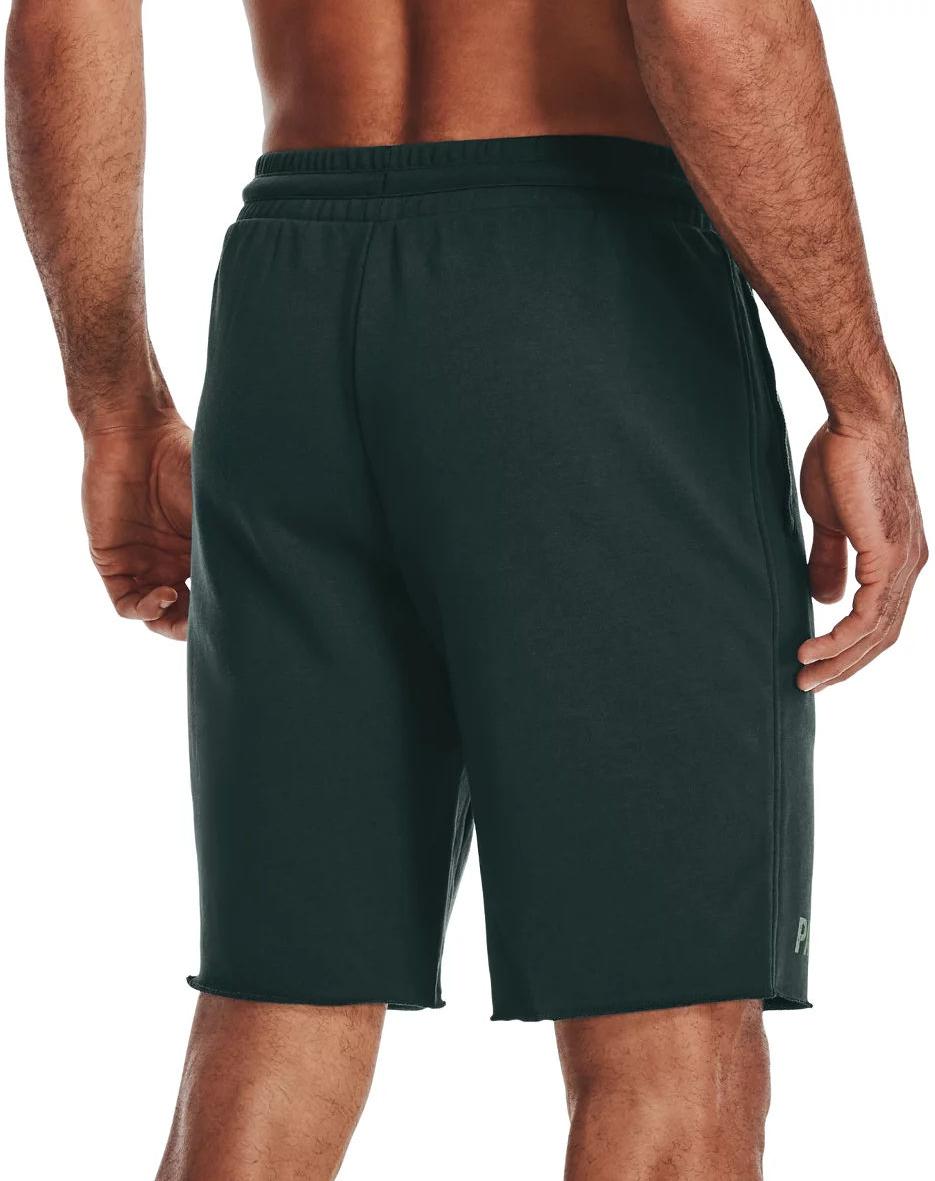 Šortky Under Armour Project Rock Terry Iron Short Zelené | 1361752-384, 1