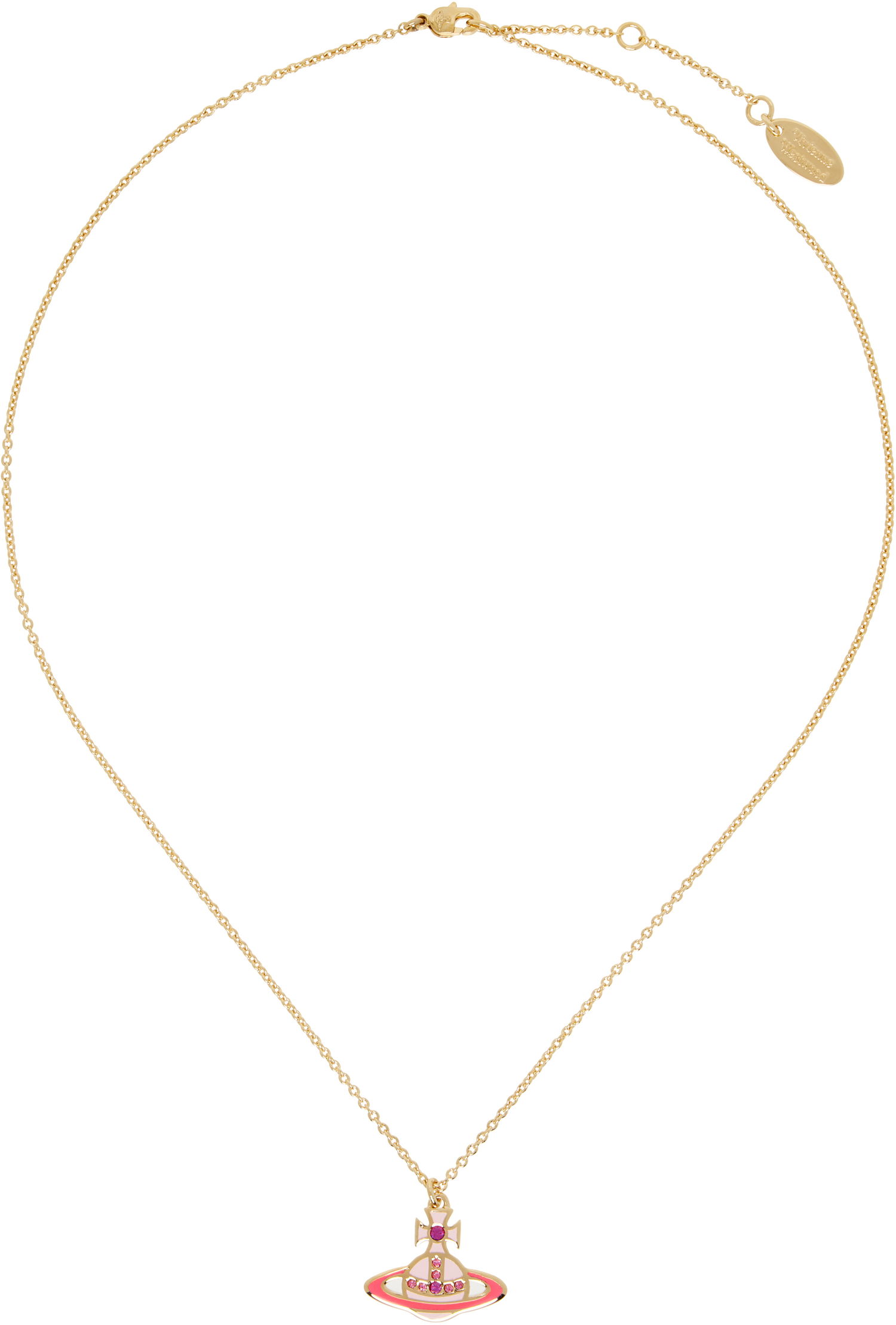 Náhrdelník Vivienne Westwood Vivienne Westwood Concetta Bas Relief Pendant Necklace Ružová | 630203F0-02R857-, 0