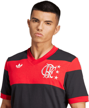 Tričko adidas Originals adidas Originals Flamengo 1981 Jersey Červená | jf0433, 4