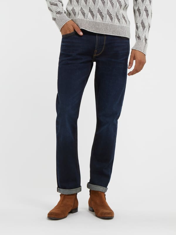 Mid Rise Slim Denim Pant