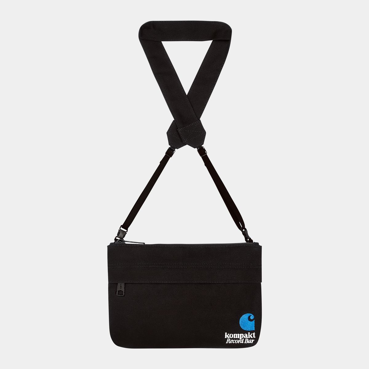 Taška cez rameno Carhartt WIP Kompakt DJ Tool Bag Čierna | A252054_1, 0