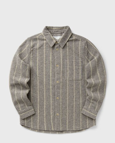 Košeľa Les Deux Lennon Wool Pinstripe Overshirt Šedá | 1000558-320, 1
