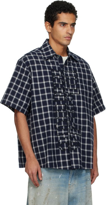Košeľa Rhude Plaid Center Logo Short Sleeve Button Up Shirt Rôznofarebný | RHPF25SR05012, 1