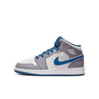 Air Jordan 1 Mid "True Blue" GS
