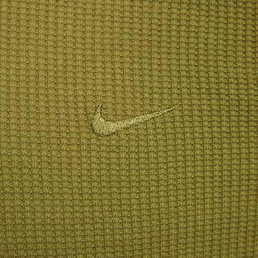 Oblečenie a doplnky Nike Life Long-sleeve Heavyweight Waffle Top Zelené | DX0894-307, 2