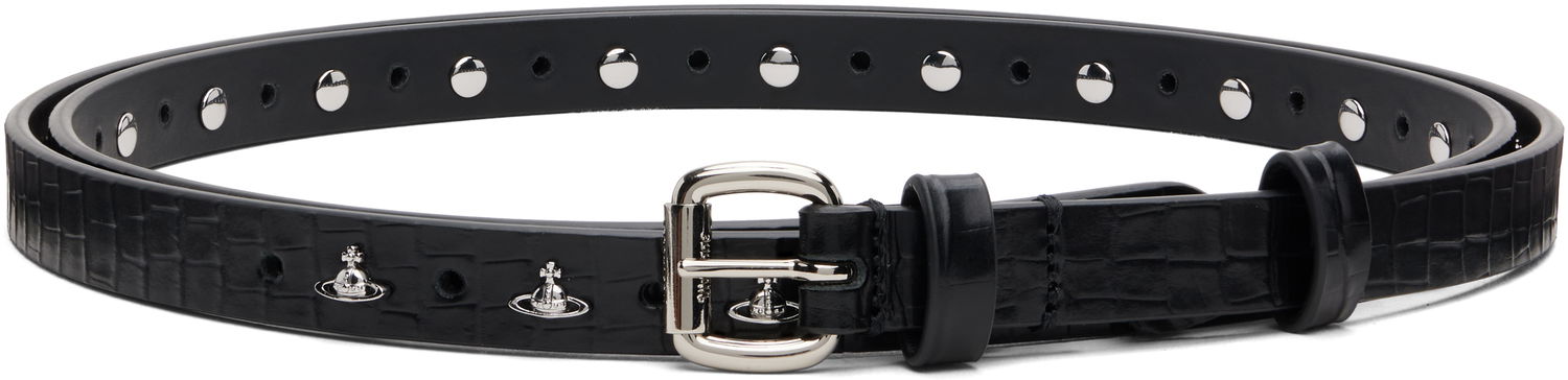Opasok Vivienne Westwood Vivienne Westwood Mini Alex Charm Belt Čierna | 8201007ZW-L00C0-, 0