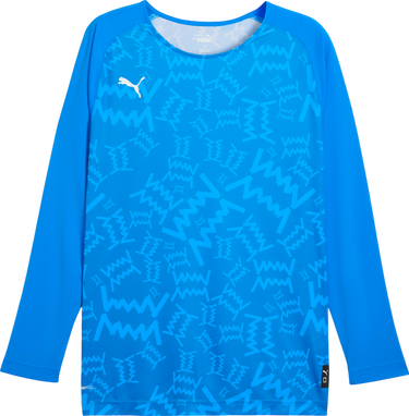 Dres Puma Teamjaws Graphic Long Sleeve Shooting Shirt Modrá | 688450-07, 0