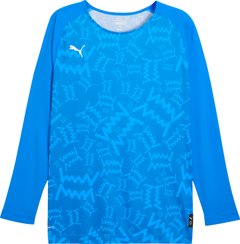 Dres Puma Teamjaws Graphic Long Sleeve Shooting Shirt Modrá | 688450-07