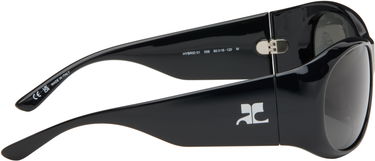 Slnečné okuliare Courrèges Hybrid 01 Sunglasses Čierna | VESALU009AC0006, 4