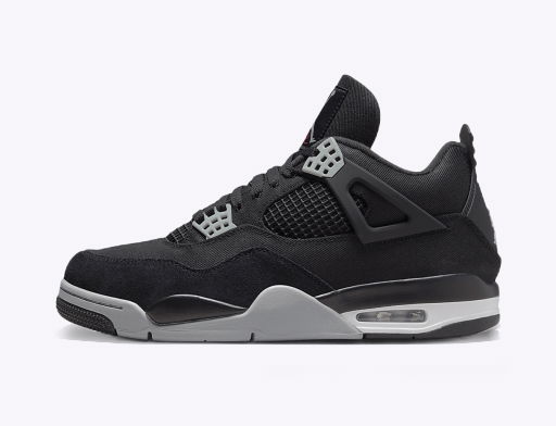 Air Jordan 4 Retro SE "Black Canvas"