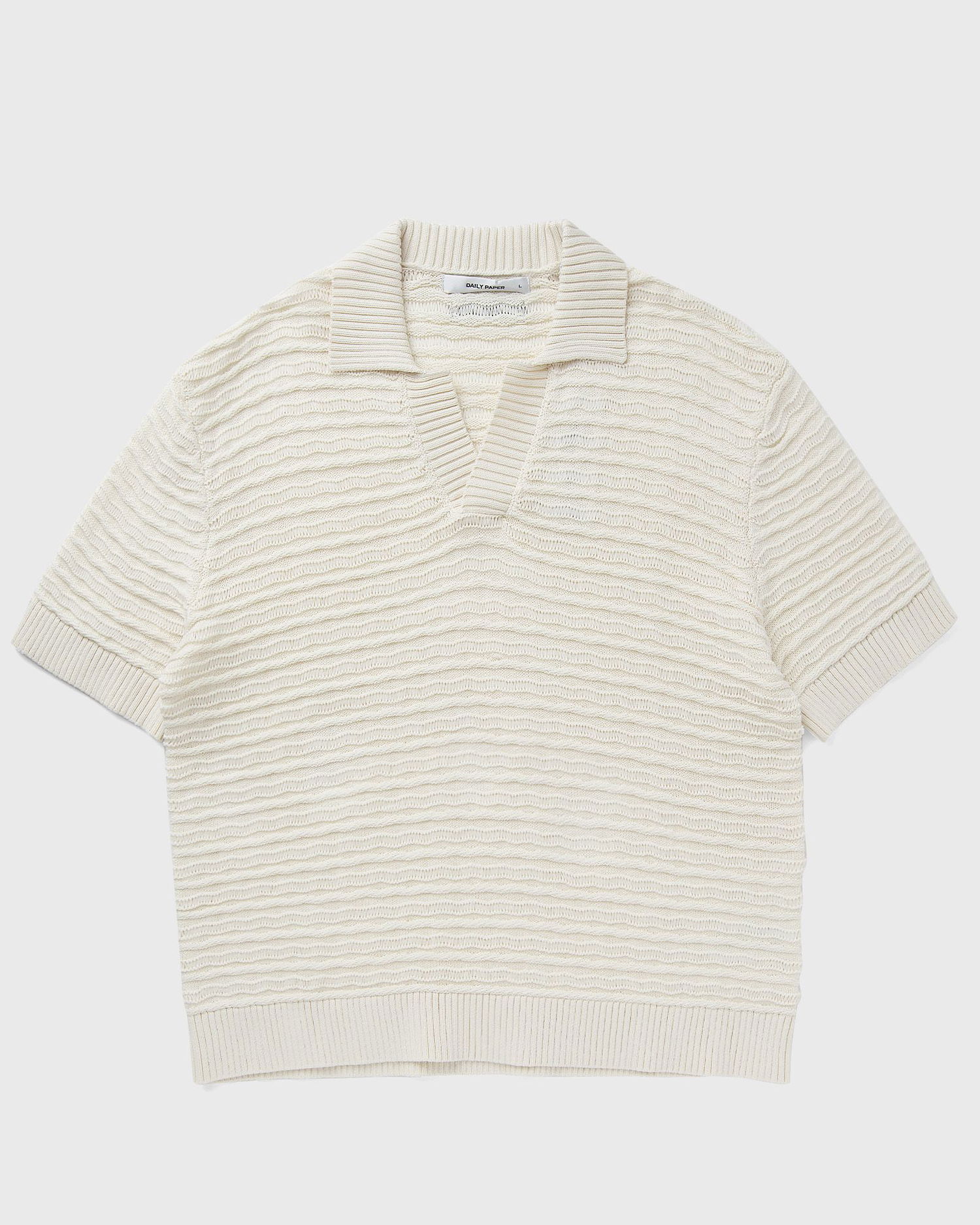 Polo tričko DAILY PAPER Jabir Knit Béžová | 2413007, 0