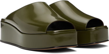 Doplnky The Row The Row Emi Flatform Sandals Zelené | F1597-L604, 3