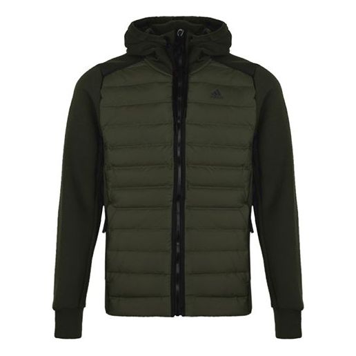 Prešívaná bunda adidas Originals Varilite Hybrid Short Down Jacket Zelené | CY8722, 0