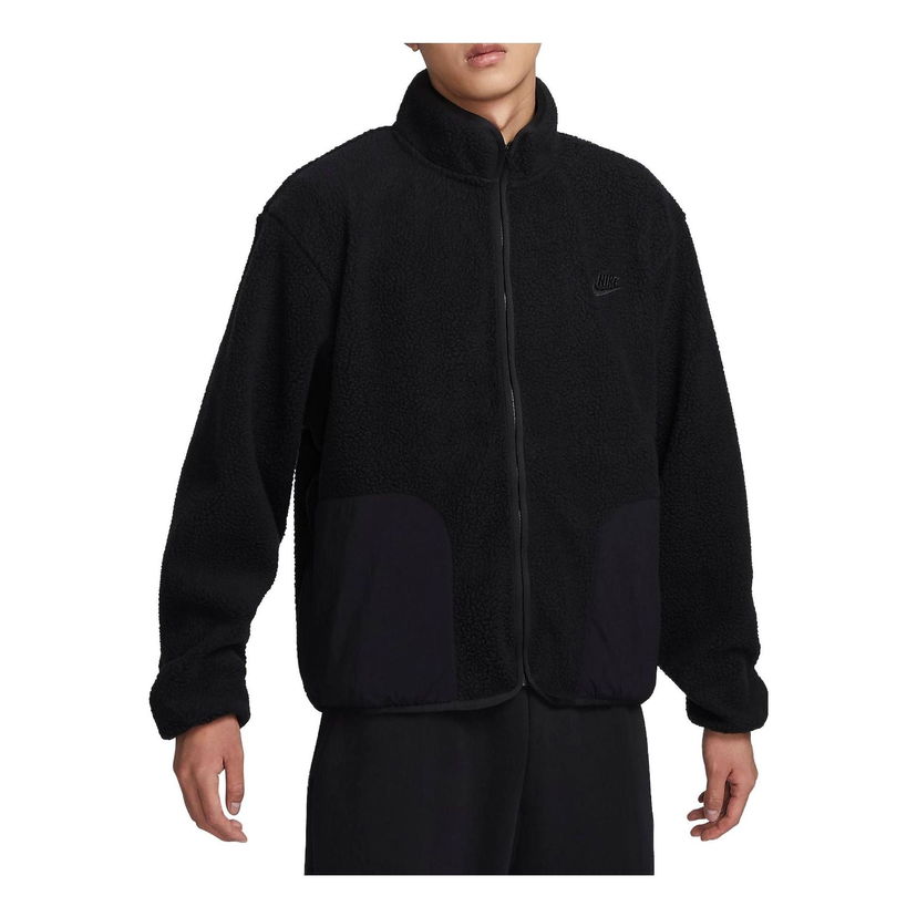 Mikina Nike Club Winterized Fleece Jacket Čierna | FB8387-010