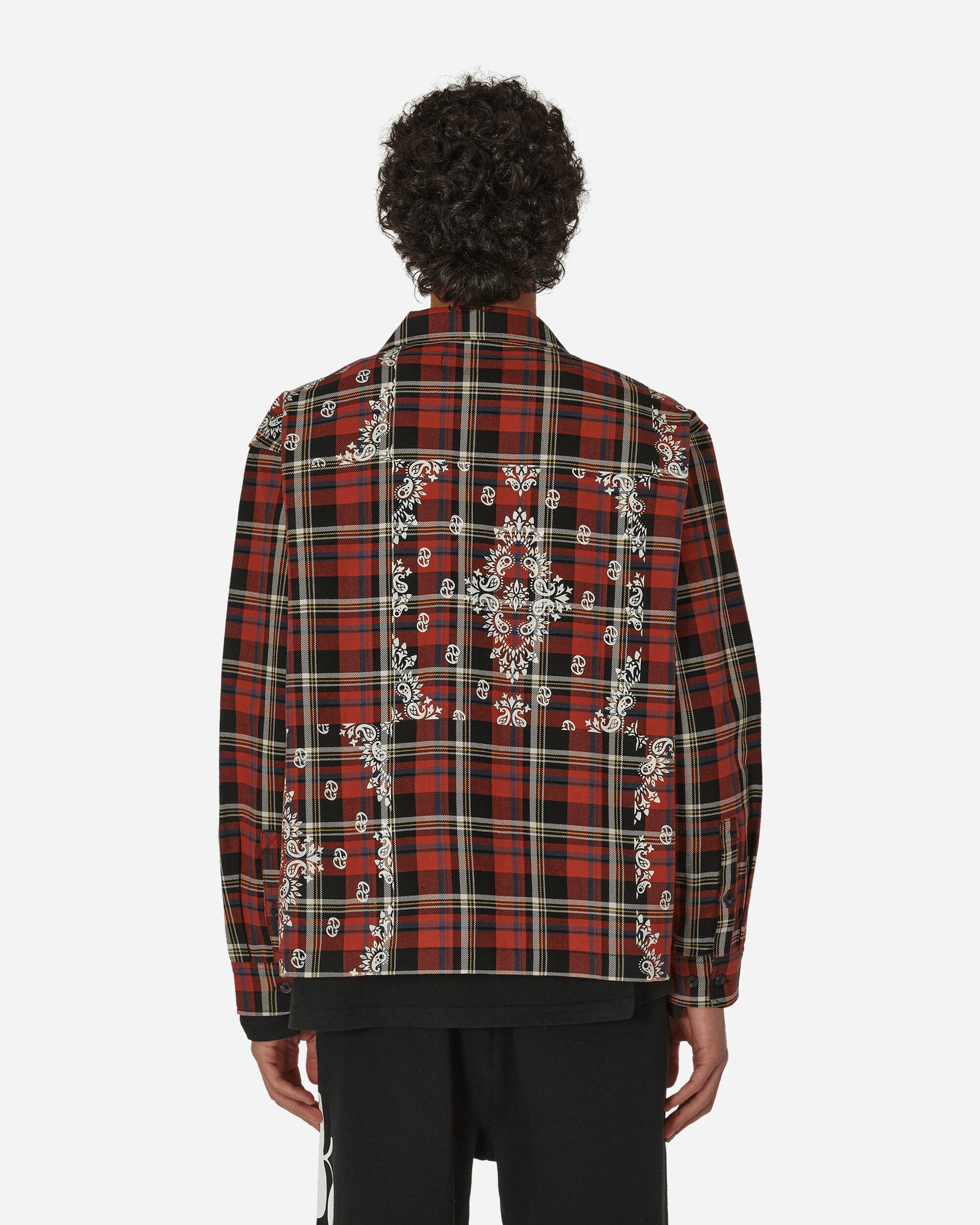 Paisley Printed Flannel Shirt